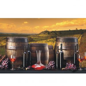 Painel Adesivo Bebida Vinho Vinícola J230