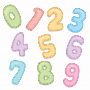 Adesivo Infantil Cartela Números Matemática C01