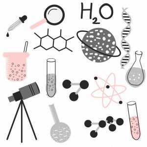 Adesivo Infantil Cartela Química Escolar C03