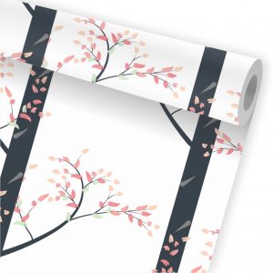 Papel de Parede Auto Adesivo Tropical Folhagem A08