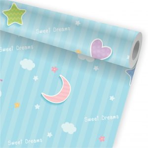 Papel de Parede Infantil Auto Adesivo Ursinho A107