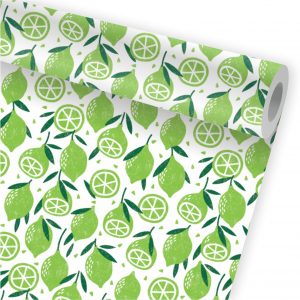 Papel de Parede Auto Adesivo Cozinha Frutas Limão A116