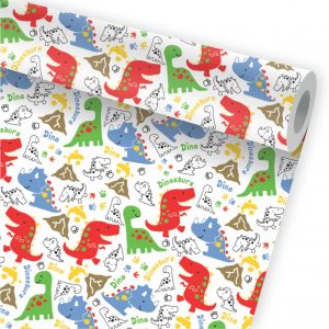 Papel de Parede Infantil Auto Adesivo Dino Dinossauro A130