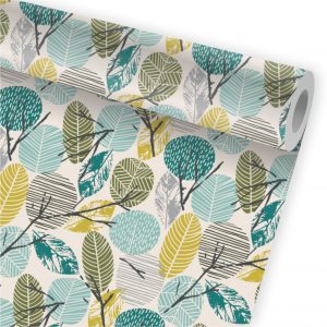 Papel de Parede Auto Adesivo Tropical Folhagem A135