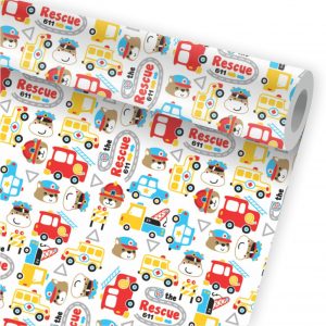 Papel de Parede Infantil Auto Adesivo Transporte A140