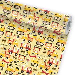 Papel de Parede Infantil Auto Adesivo Transporte A154