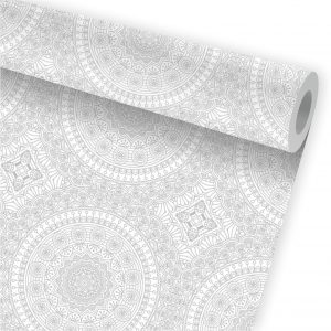 Papel de Parede Auto Adesivo Mosaico Abstrato A167