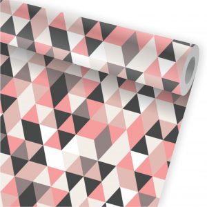 Papel de Parede Auto Adesivo Moderno Abstrato A181