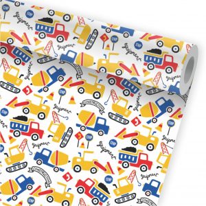 Papel de Parede Infantil Auto Adesivo Transporte A198