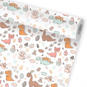 Papel de Parede Infantil Auto Adesivo Dino Dinossauro A20