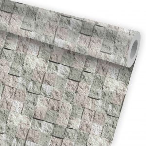 Papel de Parede Auto Adesivo Pedras Canjiquinha A321