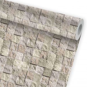 Papel de Parede Auto Adesivo Pedras Canjiquinha A322