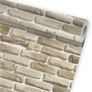 Papel de Parede Auto Adesivo Tijolinho Americano A324