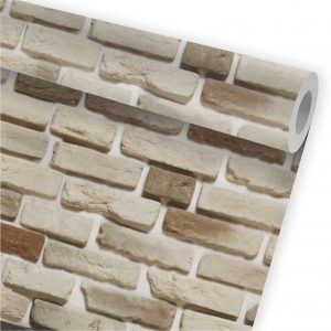 Papel de Parede Auto Adesivo Tijolinho Americano A326