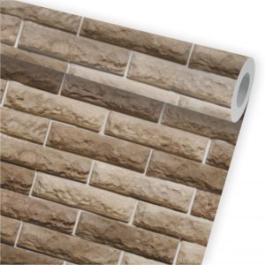 Papel de Parede Auto Adesivo Tijolinho Americano A328