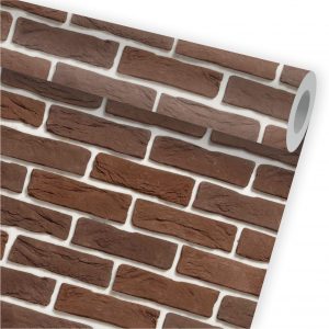 Papel de Parede Auto Adesivo Tijolinho Americano A331