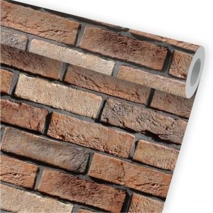 Papel de Parede Auto Adesivo Tijolinho Americano A332