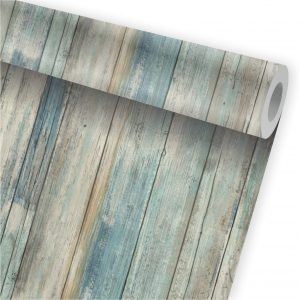 Papel de Parede Auto Adesivo Madeira Rustica A353