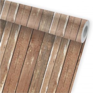 Papel de Parede Auto Adesivo Madeira Rustica A381