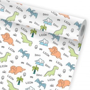 Papel de Parede Infantil Auto Adesivo Dino Dinossauro A39