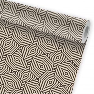 Papel de Parede Auto Adesivo Geométrico Abstrato A40