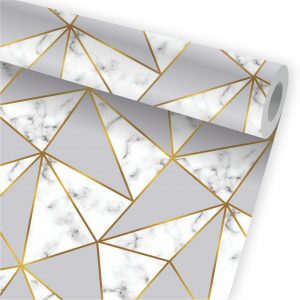 Papel de Parede Auto Adesivo Geométrico Abstrato A462