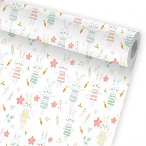 Papel de Parede Infantil Auto Adesivo Coelhinho A88