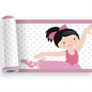 Adesivo Faixa Border Infantil Bailarina Kit M17