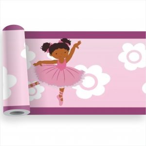 Adesivo Faixa Border Infantil Bailarina Kit M18