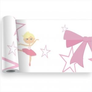 Adesivo Faixa Border Infantil Bailarina Kit M20