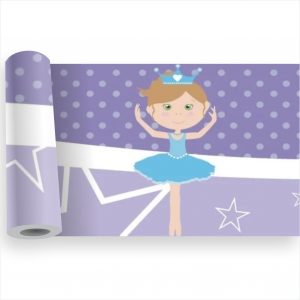 Adesivo Faixa Border Infantil Bailarina Kit M21