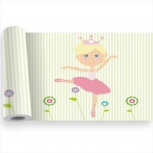 Adesivo Faixa Border Infantil Bailarina Kit M28