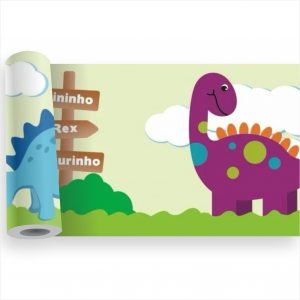 Adesivo Infantil Faixa Border Dino Dinossauros Kit M01