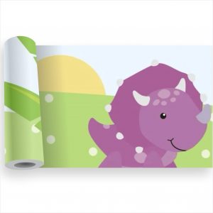 Adesivo Infantil Faixa Border Dino Dinossauros Kit M04