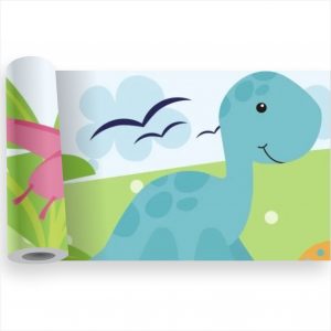 Adesivo Infantil Faixa Border Dino Dinossauros Kit M05