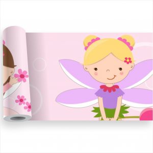 Adesivo Infantil Faixa Border Fadas Fadinha Kit M13