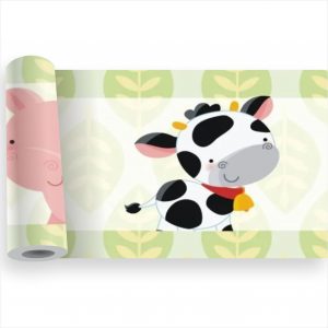 Adesivo Infantil Faixa Border Fazendinha Animais Kit M14