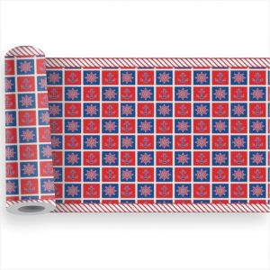 Adesivo Infantil Faixa Border Fundo do Mar Náutico Kit M09