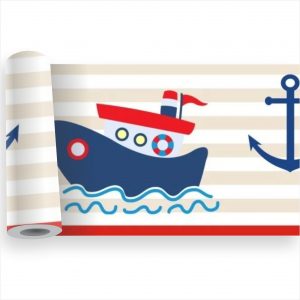 Adesivo Infantil Faixa Border Marinheiro Náutico M442