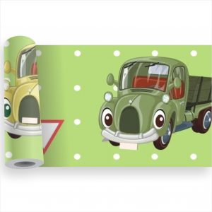 Adesivo Infantil Faixa Border Transporte M03