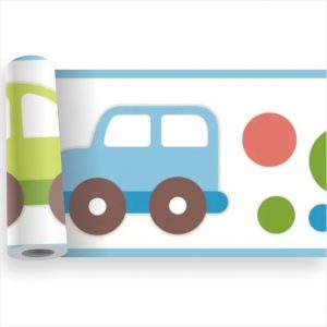 Adesivo Infantil Faixa Border Transporte M14