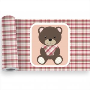 Adesivo Infantil Faixa Border Urso Ursinho M08