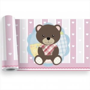 Adesivo Infantil Faixa Border Urso Ursinho M11