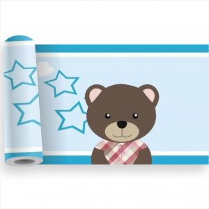 Adesivo Infantil Faixa Border Urso Ursinho M13