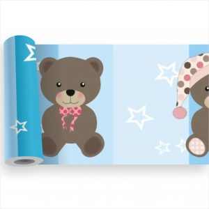 Adesivo Infantil Faixa Border Urso Ursinho M19