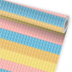 Papel De Parede Infantil Fidget Decoração Pop It Candy A544