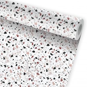 Papel De Parede Marmorite Terrazzo Adesivo Granilite A773