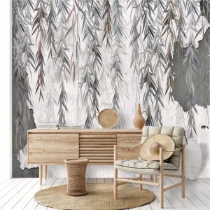 Adesivo Parede Tropical Folhagem Folhas Jardim Painel G1103