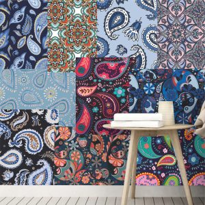 Lambe Lambe Kit Cartaz Mandala Mosaico Adesivo Abstrato L329