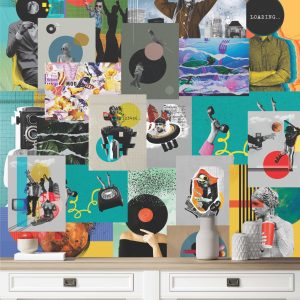 Lambe Lambe Kit Cartaz Pop Art Colagem Adesivo Galeria L402